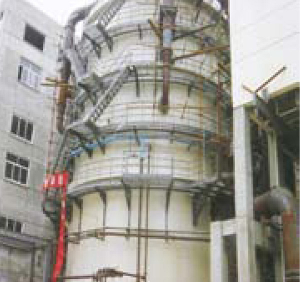 金海食品有限公司 2x260t/h高速逆流喷淋塔